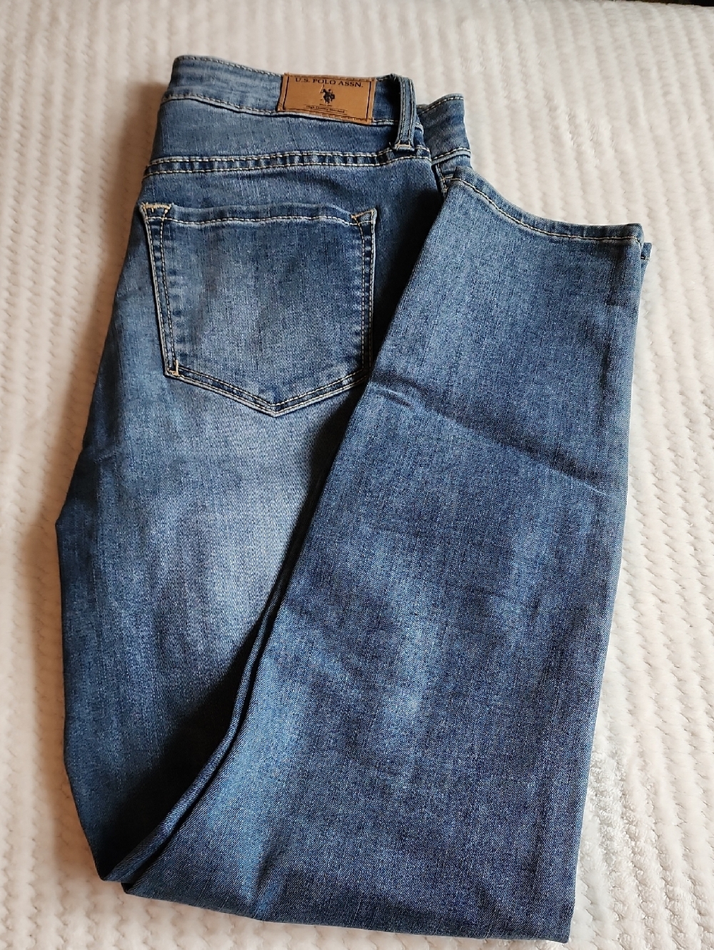 Us Polo Assn 1890 Blue Jeans 4 Short